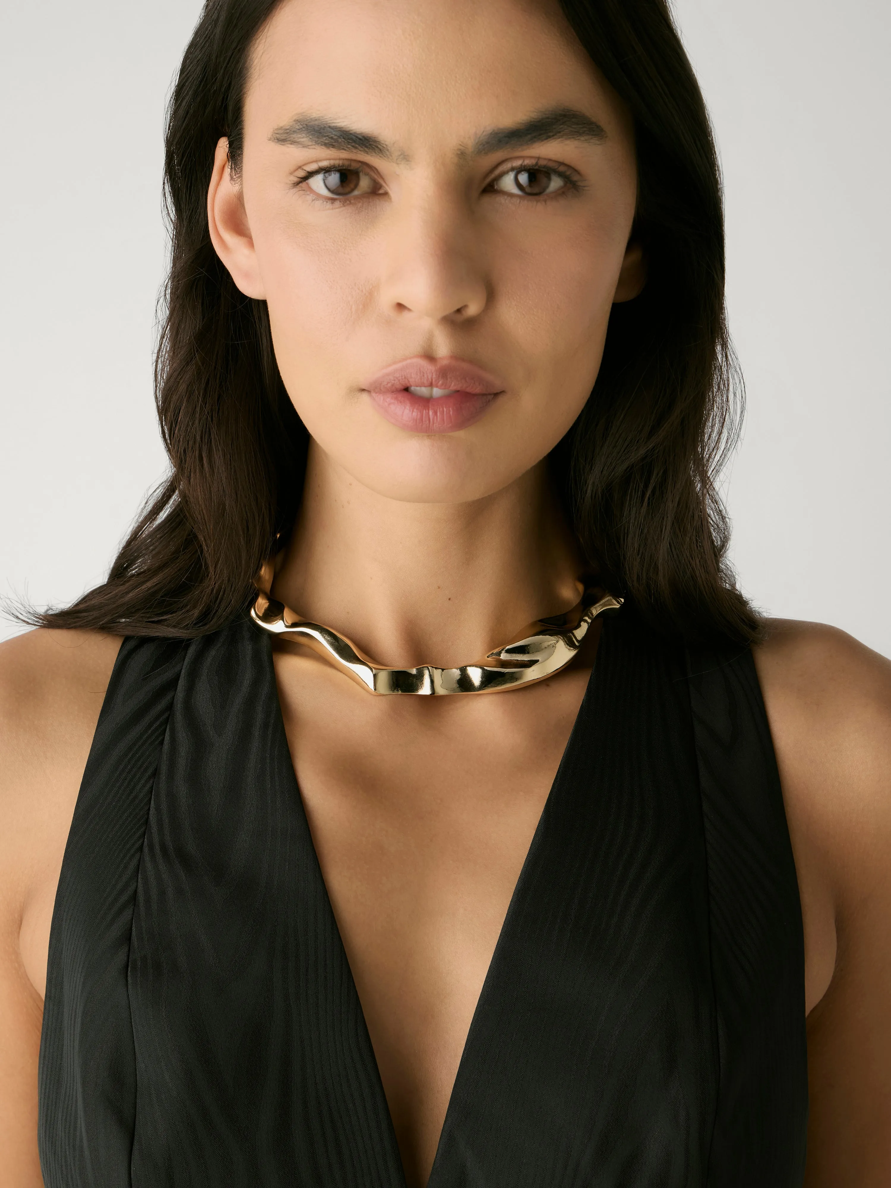 Sylvie Necklace kalung emas mewah statement koleksi Joy368
